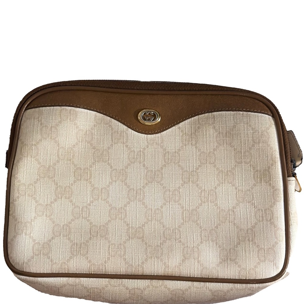 Gucci Tan Leather Shoulder Bag
